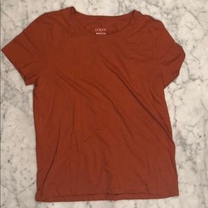 J Crew (Small) Burnt Orange T-Shirt